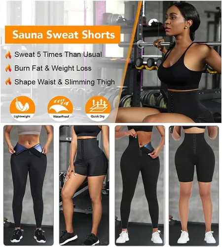 Miniatura 4 de FULIER Pantalones deportivos para mujer para adelgazar, para hacer ejercicio, yoga, térmica