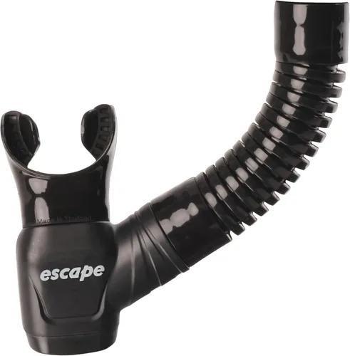 Miniatura 3 de SCUBAPRO Escape semi-seco Snorkel, con válvula de purga y diseño de tapa de barril de protección contra salpicaduras Blanco