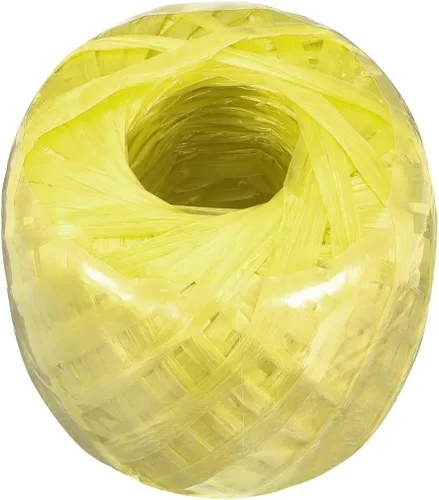 Miniatura 27 de Cuerda de nailon de poliéster [para embalaje incluido en el hogar DIY] -250m/820ft / 1 rollo de plástico, blanco