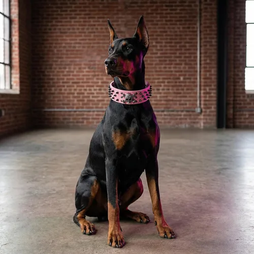 Miniatura 2 de Collar de perro con tachuelas, collar de perro de cuero con pinchos de 2 pulgadas para perros medianos y grandes Pit Bull Mastiff Bully Boxer