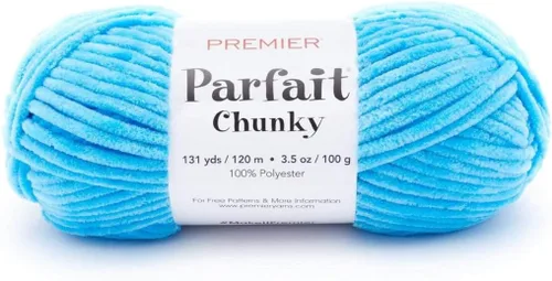 Miniatura 26 de Premier Parfait Hilo Grueso - Súper Voluminoso para Tejer y Hacer Ganchillo, Chenilla, Sunshine