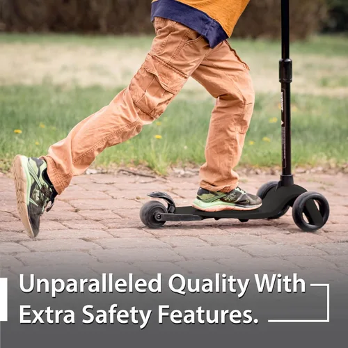 Miniatura 5 de New-Bounce Scooters para niños pequeños – Scooter de 3 ruedas para niños con manubrio ajustable – El GoScoot MAX es perfecto para niños y niños