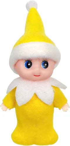 Miniatura 8 de LovelfStory - Accesorios de elfo para bebé, pequeña muñeca elfa de Navidad niña y niño para regalo de Navidad (Verde)