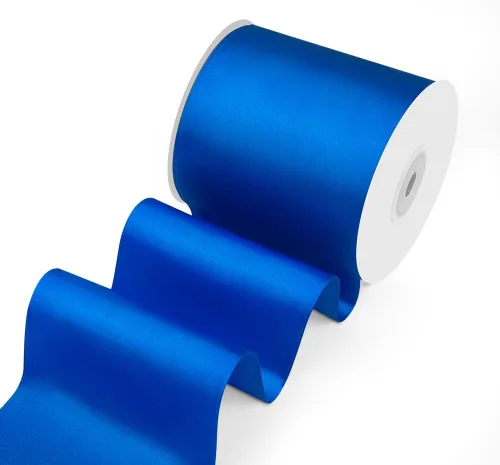 Miniatura 120 de Cinta de tela de satén de 1-1/2 pulgadas de ancho x 50 yardas, cinta negra perfecta para lazos de bricolaje, guirnaldas, envoltura de regalos
