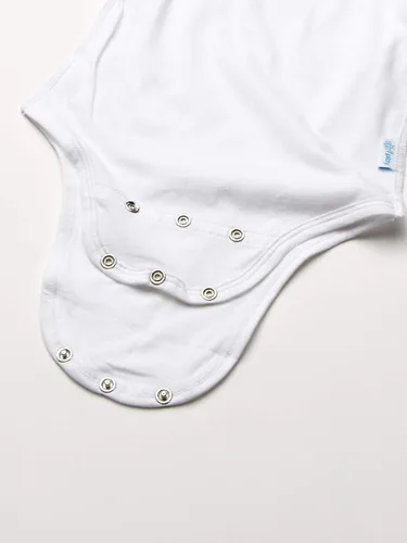 Miniatura 2 de Green Sprouts baby-boys Short Sleeve Adjustable Bodysuit (5pk) - Organic Cotton