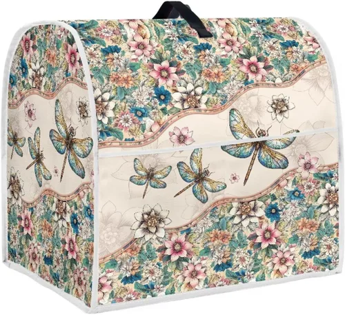 Miniatura 29 de Talayituse Beach Turtle Starfish Print Stand Mixer Cover for 4.5-5 Quarts Kitchen Aid, Washable Mixer Dust Cover with Handle and Pocket Kitchen