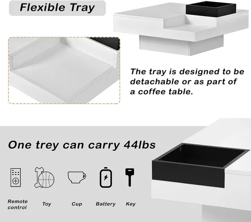 Miniatura 6 de coffetable0223111003 - Mesa auxiliar, color blanco
