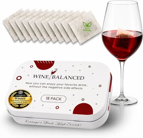 Miniatura 9 de Norway's Secret - Filtro de vino Ganador del triple premio No se necesitan más gotas de vino o varitas Eliminador de sulfito e histamina