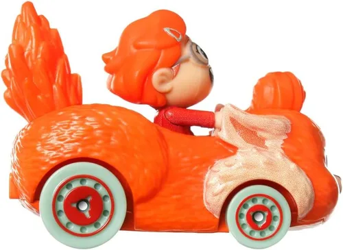 Miniatura 3 de Hot Wheels RacerVerse Mei with Red Panda Ming - Coche de juguete a escala 1:64