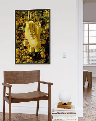 Miniatura 50 de Haus and Hues Arte de pared amarillo – Pósteres estéticos con cita para adolescentes, pósteres estéticos para dormitorio, niñas, impresión artística