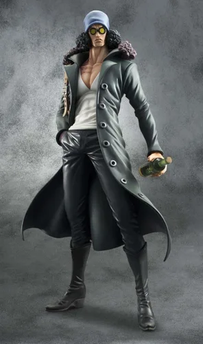 Miniatura 5 de Megahouse - Una pieza - Retrato de piratas: figura de PVC Kuzan versión Ed Z, modelo Ex