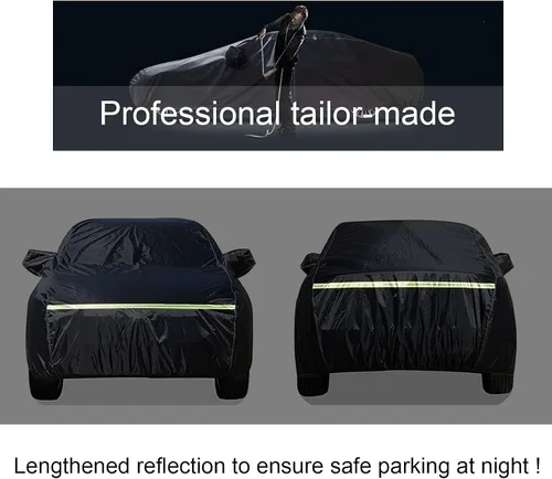Miniatura 7 de Car Cover Compatible with Dacia Duster Logan Mcv sandero Outdoor car Cover 100% Waterproof Windproof dust-Proof Anti-Snow All-Weather Protection