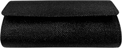 Miniatura 6 de Bolsa de noche con purpurina de satén para mujer elegante bolso de mano con solapa para smartphone