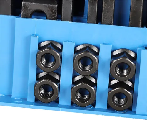 Miniatura 4 de GXYWADY Kit de sujeción con ranura en T de 1/2 pulgada, reemplazo de pernos de 3/8 pulgadas-16 para molino Bridgeport con caja de almacenamiento
