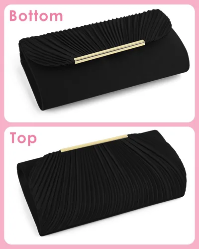 Miniatura 7 de TINDTOP Bolsos de mano para mujer, bolsos de noche para formal, boda, fiesta, cóctel, graduación, bandolera, sobre, hombro, bolsa de hombro