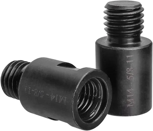 Miniatura 7 de Wolfride Adaptador de accesorio para amoladora angular M14 a 5/8"-11 M14 hembra a adaptador macho 5/8-11 (2 piezas)