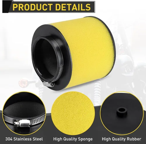 Miniatura 4 de Filtro de aire Rancher 350 Compatible con Honda Foreman 450 Rancher 350 TRX350 TRX350FE TRX350TE TRX350TM Rancher 400 Foreman 450 TRX400FA TRX400FGA