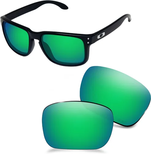 Miniatura 12 de Lentes de repuesto ANSI Z87.1 para gafas de sol Oakley Holbrook XL OO9417 Amarillo de alta definición.