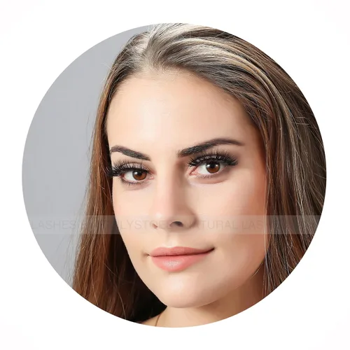 Miniatura 7 de Extensiones de pestañas de 0.006 in de grosor, rizo B, 0.669 in de longitud, volumen, pestañas individuales de aspecto natural para extensiones
