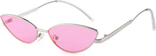 Miniatura 8 de FEISEDY Gafas de sol de diseñador de moda Retro pequeños pétalos forma arco templo diseño B2298
