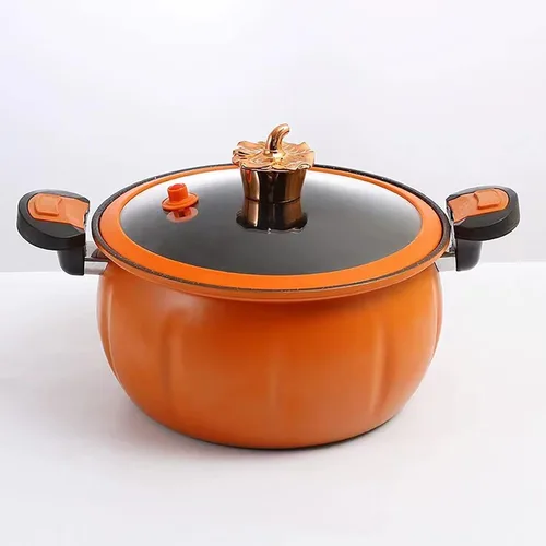 Miniatura 7 de Cacerola, olla médica piedra ahorro de tiempo de gran capacidad excelente sellado para el hogar (9.4 in)