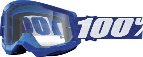 Miniatura 41 de 100% STRATA 2 Goggles – Gafas deportivas para motocross y ciclismo de montaña – Gafas para ciclistas – Gafas de motocross para hombre