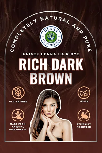 Miniatura 4 de Tinte natural de henna para el cabello, 100% polvo de henna puro para el crecimiento del cabello orgánico