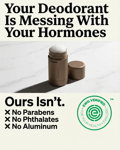 Miniatura 5 de HygieneLab Desodorante para hombre, sin aluminio, verificado por EWG, no tóxico, alimentado por aceites esenciales, protección contra olores