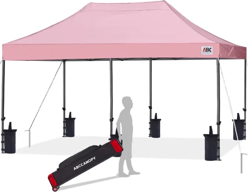 Miniatura 18 de ABCCANOPY Toldo Desplegable – Carpa/Toldo Portátil para Patio Exterior de 8 x 8 Pies, Resistente para Patio Trasero y Terraza con 4 Sacos de Arena