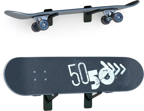 Miniatura 10 de Soporte de pared para patineta, estante de pared para patineta, soporte de pared para snowboard, soporte de pared para snowboard, estante