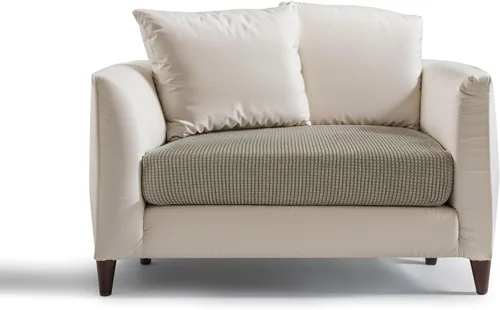 Miniatura 96 de SUBRTEX Funda Deslizable para Sofá RV de Múltiples Asientos Fundas Protectoras Loveseat Elástica Duradera Sofá Spandex Elástico Protector de Muebles