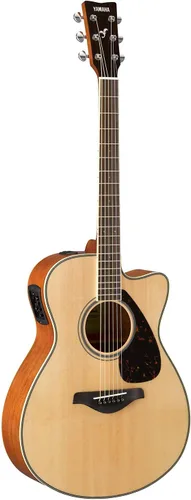 Miniatura 12 de Yamaha fg820 Guitarra Acústica, color natural, Natural