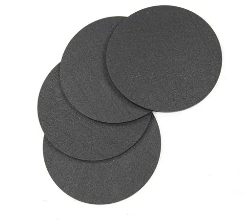 Miniatura 2 de RevTime Salvamanteles redondos de goma de 1/4 de pulgada de grosor para alfombrilla de corcho de goma, almohadilla caliente, elegante