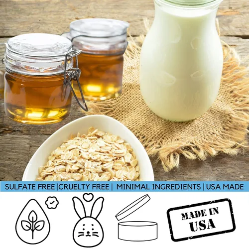 Miniatura 4 de Bluebyrd - Fragancia corporal y capilar con leche de avena Perfume corporal sin alcohol con notas de vainilla dulce y cálida, belleza vegana, sin