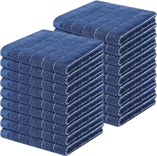 Miniatura 163 de Homaxy Paños de cocina 100% algodón de felpa, toallas de cocina ultra suaves y absorbentes para la cocina, adecuadas para secar y lavar platos
