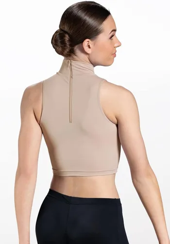 Miniatura 3 de Balera Top corto de baile sin mangas con cuello alto falso