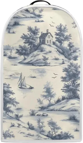 Miniatura 18 de Talayituse Cubierta antipolvo para licuadora con estampado de tortuga de playa, cubierta de protección de huellas dactilares para batidora de pie