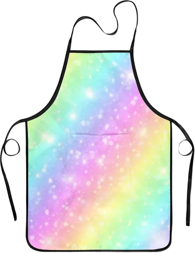 Miniatura 7 de Cute Kids Aprons for Cooking Painting Baking, Waterproof Toddler Aprons with Pockets, Art Smock for Boys Girls