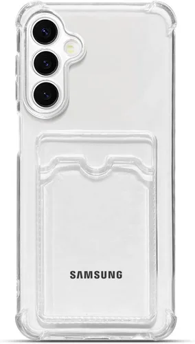 Miniatura 96 de Tuokiou Funda para Samsung Galaxy A14 5G, Fundas Protectoras Transparentes con Ranura para Tarjetas, Funda Cartera de TPU Suave Ajustada Resistente