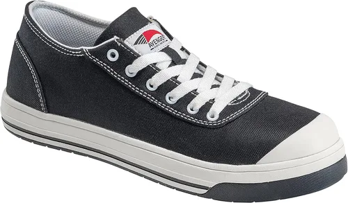 Miniatura 9 de Avenger Work Boots Top bajo para hombre Negro/Negro