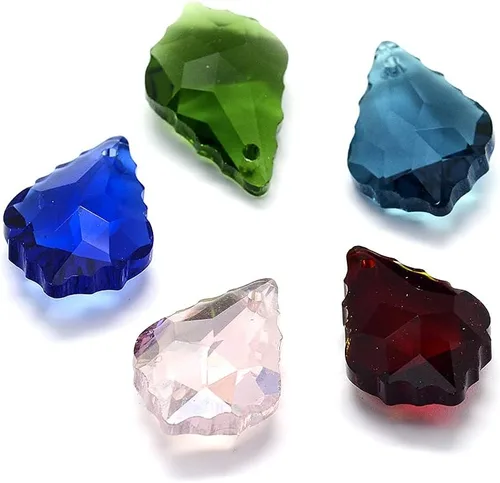 Miniatura 16 de Cheriswelry 48 colgantes de diamantes de imitación de resina en forma de lágrima con ajustes de latón dorado con diamantes de imitación facetados