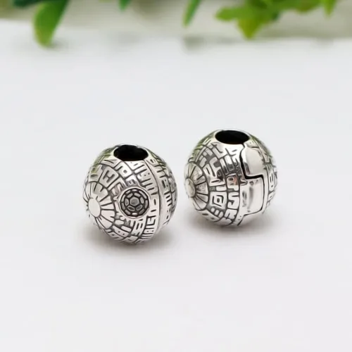 Miniatura 5 de Colgante de plata de ley 925 con clip de estrella, regalos de cuentas de joyería para mujer, pulsera y collar A0019