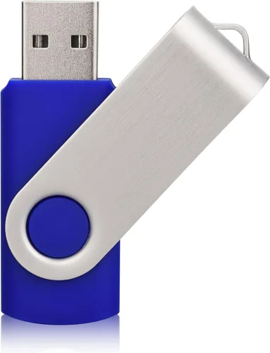 Miniatura 2 de Paquete de 20 unidades USB Flah de 8 GB USB 2.0 8 GB Flash Drive 20 Pack USB Memory Stick-Blue Azul