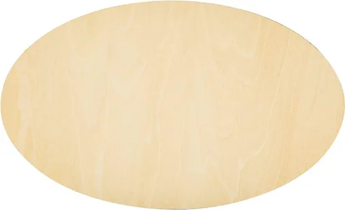 15 piezas de rebanadas de madera natural sin terminar para manualidades, etiquetas de madera ovaladas, adornos de Navidad y decoración de bodas,