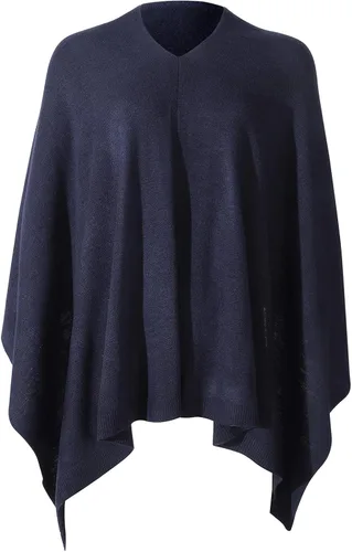 Miniatura 2 de Ponchos para mujer, versátil, ligero, de punto, para usar como bufanda, accesorios para mujer