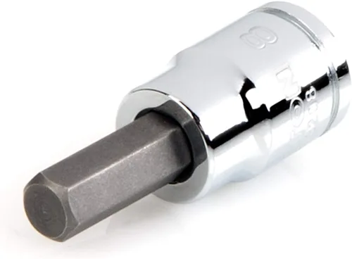TEKTON 3/8 Pulgadas de transmisión x 8 mm Broca hexagonal enchufe | SHB13208