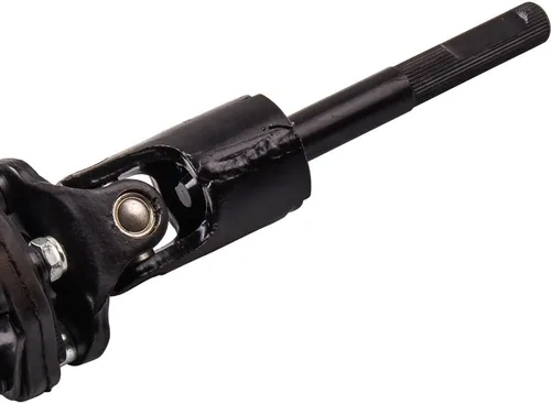 Miniatura 7 de maXpeedingrods 91174749 Columna de eje de dirección inferior intermedia con acoplador universal de junta en U de trapo para Chevy Tracker S10