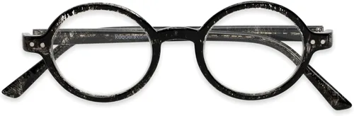 Miniatura 5 de Readers. com Gafas de lectura: el estilo redondo de Bookworm para hombres y mujeres Negro jaspeado