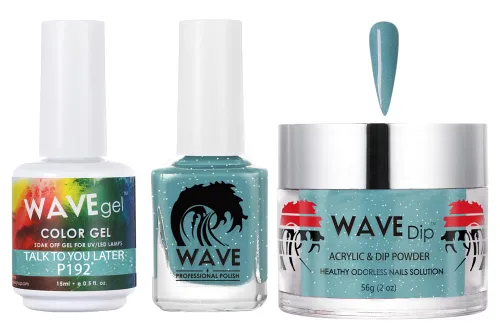 Miniatura 181 de WAVEGEL - Juego de gel de remojo, laca de uñas y polvo acrílico a juego - Colección Simplicity - #P109 Blizzard