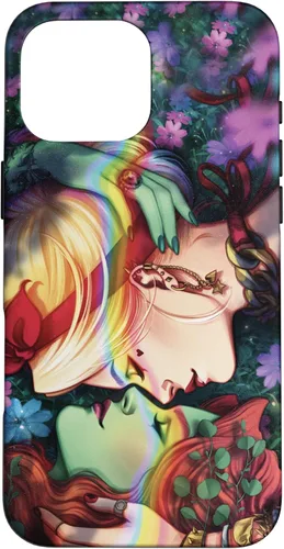 Miniatura 19 de iPhone 16 DC Comics Pride Harley Quinn & Poison Ivy Nose Touch Case